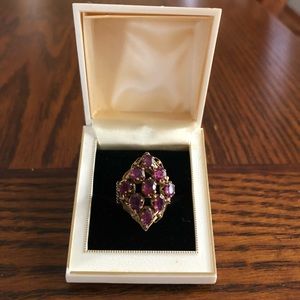 Vintage Authentic Ruby Ring